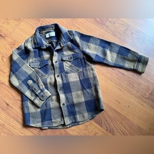 Zara boys button down fitted shirt size 7